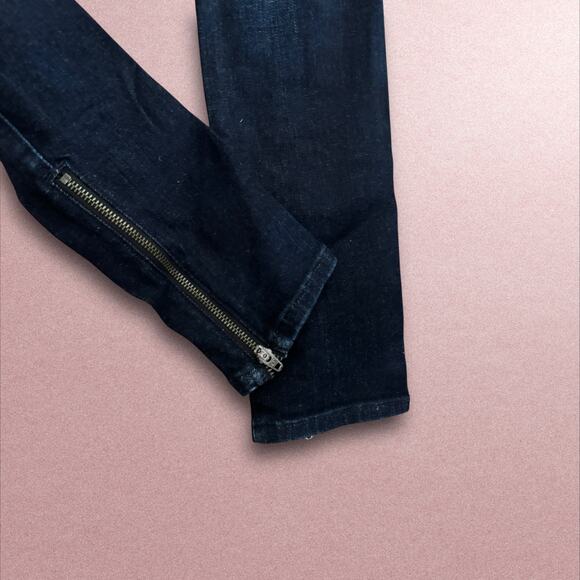 Rag & Bone Justine Zip Ankle Skinny Jean in Anfield - Picture 5 of 7